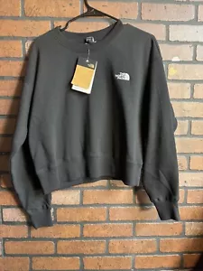 North Face Sweatshirt Pullover Oversized Crop Crewneck Women’s Size Small NWT - Picture 1 of 5