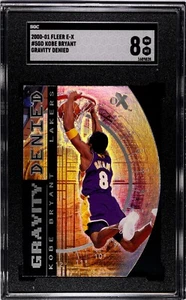 **READ** 2000-01 Fleer E-X Gravity Denied Kobe Bryant SGC 8 - Picture 1 of 5