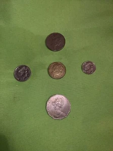 Juego de monedas actuales australianas de 1 dólar 50,20, 10,5 centavos - Imagen 1 de 4
