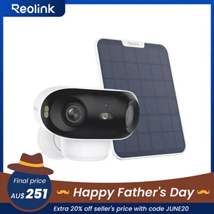 Reolink 4K Battery Wireless Security Camera Color Night Vision Solar Argus 4 Pro - Picture 1 of 12