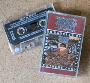 Brutal Truth Extreme Conditions Demand Extreme Responses Cassette Tape - Picture 1 of 8