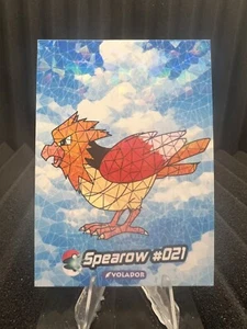 Spearow #21 - Cracked Ice Holo - Collezione Cristalli 2024 - Carta Pokemon - Foto 1 di 2