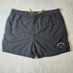 Tommy Bahama Swim Trunks Mens Large Black Relax Swim Elastic Drawstring Mesh - Picture 1 of 7