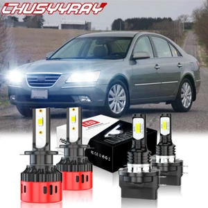 For Hyundai Sonata 2009 2010 combo H7 H11B LED Headlight Hi/Low Beam Bulbs kit - Bild 1 von 13
