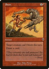Magic MTG Tradingcard Invasion 2000 Stun 172/350