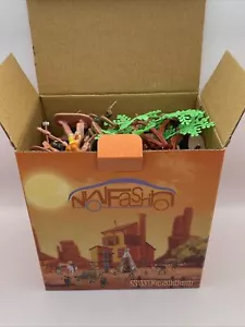 55pcs/Set West Cowboys American Indians Plastic Toy Playset Accessory NIB - Picture 1 of 6
