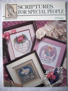 Scriptures for Special People cross stitch Pattern Bible verses  - Picture 1 of 4