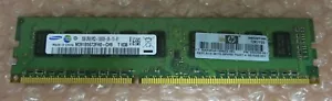 HP 500209-061 2GB 240-Pin DDR3 PC3-10600 1333MHz ECC Memory Module - Picture 1 of 1