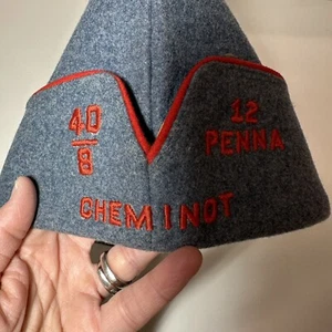 American Legion 40/8 Garrison Cap Cheminot 12 Penna - Picture 1 of 6