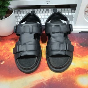 ¡GENIAL! ¡RARO! Sandalias negras Dr. Martens Kamilah talla 5 Reino Unido - Imagen 1 de 24