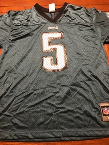 Reebok NFL Players Donovan McNabb #5 Philadelphia Eagles Youth Jersey Sz XL (P1) - Picture 1 of 10