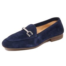 G1286 mocassino donna UNISA DALCY suede blue loafer woman