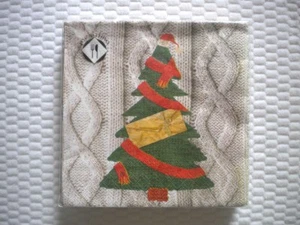 20 unidades Mesafina 3 capas ÁRBOL DE NAVIDAD 13""x13"" - Imagen 1 de 1