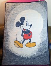 Biederlack Mickey Mouse Walt Disney Reversible Throw Blanket 56" x 40"