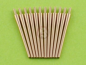 Master 1/350 12.7cm / 40 Tipo 89 Barriles Torretas w / o Blast Bags (12pcs) SM-350-007 - Imagen 1 de 1
