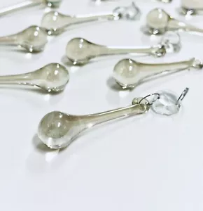 x6 Crystal Golden Shade Orb Chandelier Glass Droplets, Light Parts Wedding Decor - Picture 1 of 1