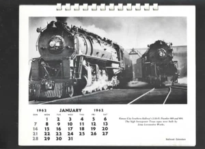 Calendarios ferroviarios 1962 - Imagen 1 de 1