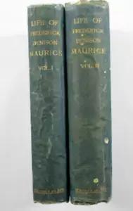 The Life of Frederick Denison Maurice 2nd Edition 2 Volumes 1884 Hardcover - Picture 1 of 4