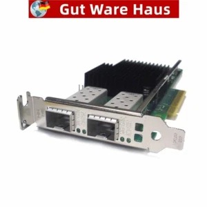 FOR INTEL X710-DA2 10GB PCI 3.0 X8 ETHERNET CONVERGED NETWORK ADAPTER X710DA2BLK - Afbeelding 1 van 3