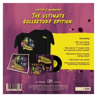 The Revenge of Alice Cooper Box Set cd 7" vinyl artprint xl tshirt last ones - Image 1 of 4