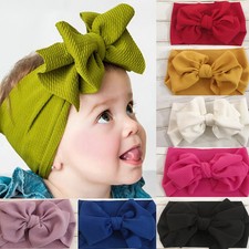Kid Girl Baby Headband Toddler Lace Bow Flower Hair Band Accessories Headwear