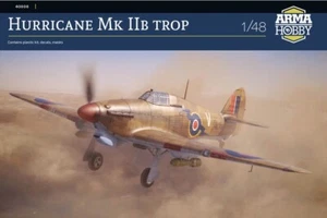 ARMA HOBBY 1/48 HAWKER HURRICANE Mk.1Ib Trop 40008 kit - Picture 1 of 6