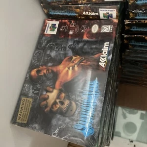 BRAND NEW FACTORY SEALED Shadowman Shadow Man 64 Nintendo N64 H Seam RARE ✅ - Picture 1 of 3