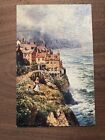 1910S Robin Hoods Bay Yorkshire Coast England Oilette Tucks Postcard Unposted