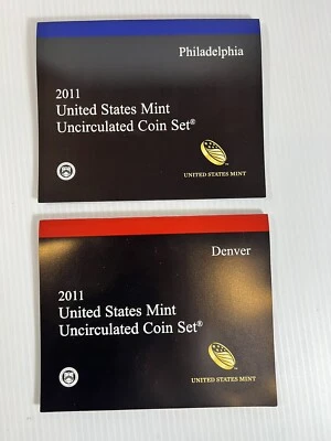 2011 US Mint Uncirculated Coin Set In Original Factory Sealed Box - Image 1 of 4
