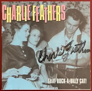 Charlie Feathers Autograph on CD Cover - Picture 1 of 4