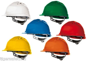 Delta Plus Venitex Quartz IV Hard Hat Helmets Bump Cap Builders Construction PPE