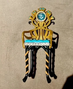 Sedia Monster High Cleo de Nile Vanity Playset 2011 - accessori originali, rara - Foto 1 di 4