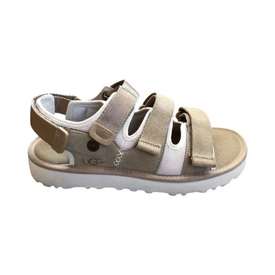 Sandálias masculinas UGG Goldencoast multistrap areia camurça 1153095 - Imagem 1 de 4