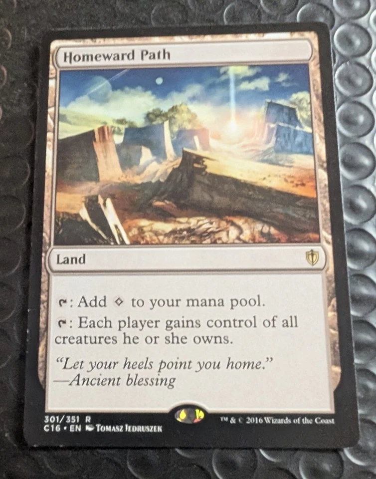 Homeward Path Commander 2016 Regular, Lightly played, WOTC #301 - Image 1 of 1