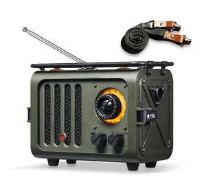 Wild Radiooo Portable Bluetooth Speaker, FM Radio Speaker with Portable Shoul... - Picture 1 of 6