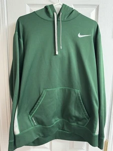 Nike Therma-Fit Pullover Green Hoodie Men’s Size Large - Picture 1 of 8