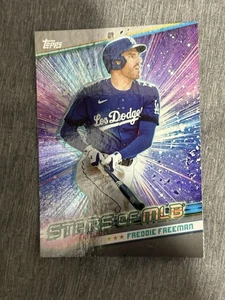 2024 Topps Series 1 - Stars of Mlb Chrome Freddie Freeman #CSMLB-26 - Picture 1 of 2