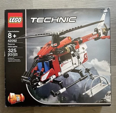 LEGO Technic 42092 Rescue Helicopter NEW Sealed RETIRED 325pcs Discontinued - Image 1 of 2