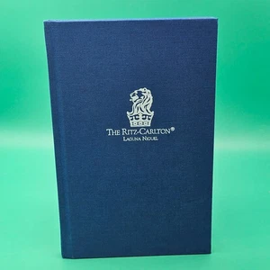 The Ritz-Carlton Laguna Niguel California Note Pad Notebook Journal Book Blue - Picture 1 of 8