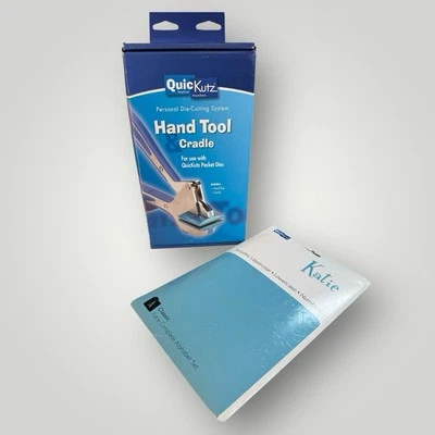 Sistema de troquelado personal QuicKutz herramienta de mano y base Foto 1 de 4