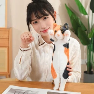 PP Cotton Stuffed Cat Plush Doll Jumpping Kitten Plush  Children Girl - Picture 1 of 14