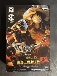 Banpresto One Piece Scultures Luffy Figure King Summit Unopened - Picture 1 of 4