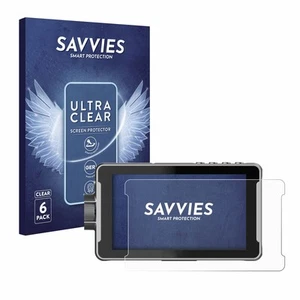6x Folie für Viltrox DC-550 Pro Schutzfolie Displayschutz Display Schutz Klar - Bild 1 von 11