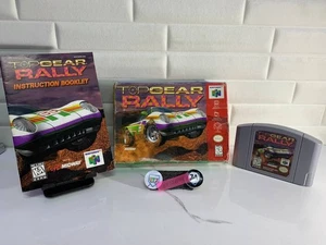 Top Gear Rally - CIB guter Zustand mit normaler Box - N64 🚗 - Bild 1 von 17