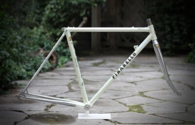Pinarello Montello Columbus Frame / 49 cm / Pearl White / sl gavia Treviso Arche - Bild 1 von 4