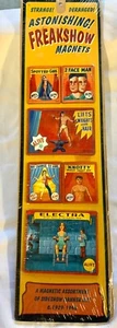 Freakshow Magnete Circus Freaks ungeöffnet RAR 1997 Künstler Hammer Gideon Bosker - Bild 1 von 4
