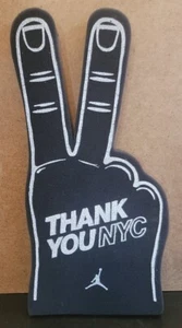 New York Yankees Foam Finger Hand 2014 Derek Jeter Jordan Respect Thank You NYC - Picture 1 of 7
