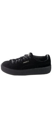 Puma X Fenty por Rihanna Black Velvet Creepers tamanho 8.5 - Imagem 1 de 4