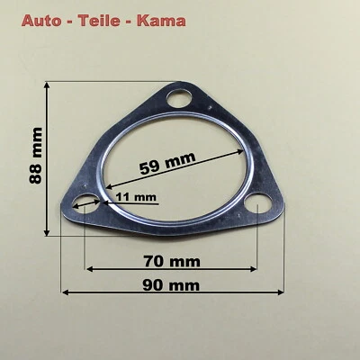 ✅Auspuff Dichtung für Montage Abgasrohr / Flexrohr / Katalysator / Hosenrohr - Bild 1 von 3