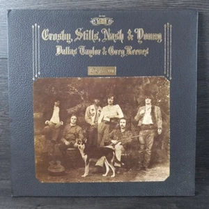 Crosby Stills Nash & Young "Deja Vu" LP SD 7200 Original Inner Sleeve - Picture 1 of 5